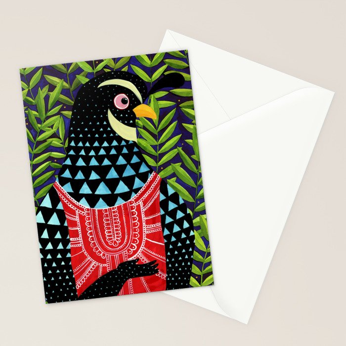 The quail prince has arrived Stationery Card Gallery Image 2