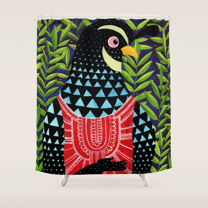 The quail prince has arrived Shower Curtain Gallery Image 1