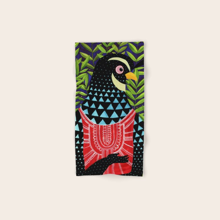 The quail prince has arrived Bath Towel Gallery Image 1