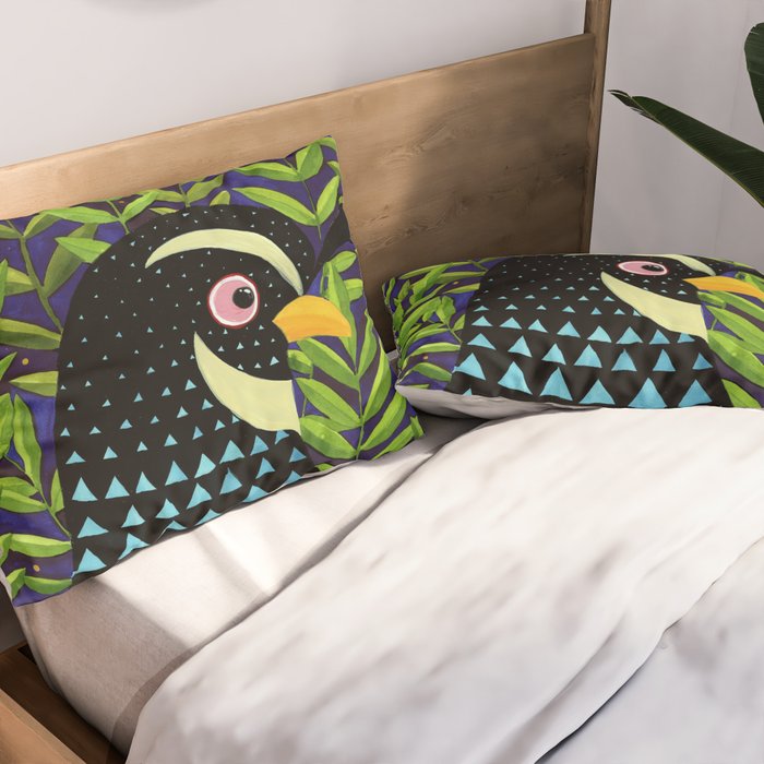 The quail prince has arrived Pillow Sham Gallery Image 2