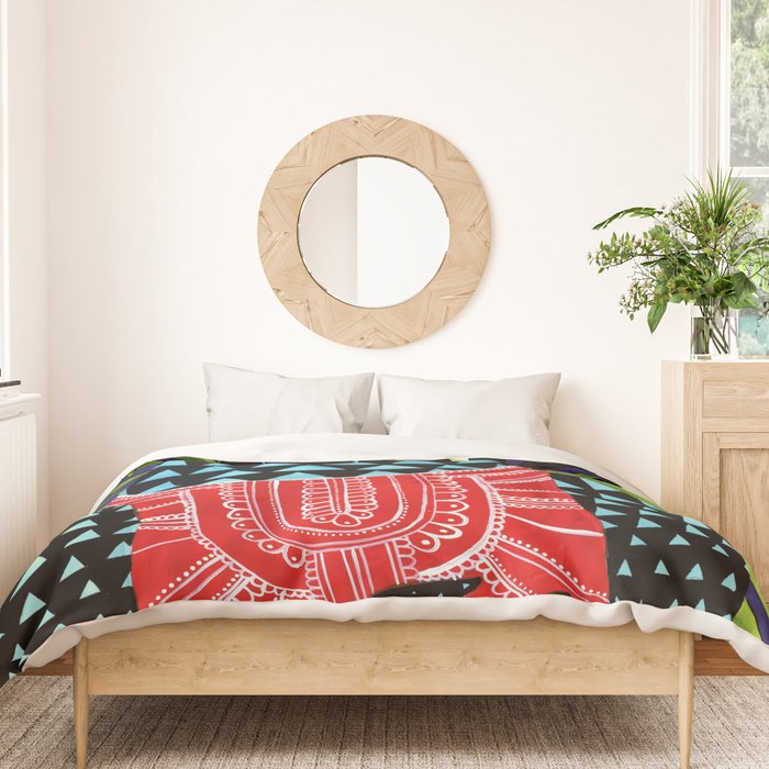 The quail prince has arrived Duvet Cover Gallery Image 3