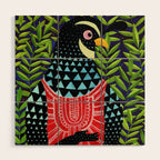 The quail prince has arrived Wood Wall Art Gallery Image 1