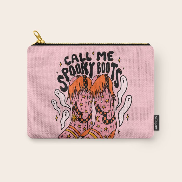 Spooky Boots Carry All Pouch Gallery Image 1
