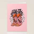 Spooky Boots Stationery Card Gallery Image 2