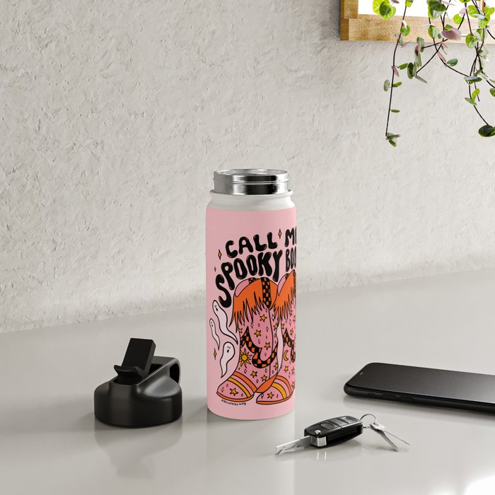 Spooky Boots Water Bottle Gallery Image 4