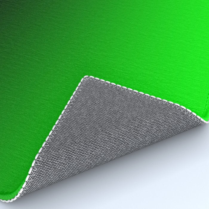 Black Lime Green Neon Nights Ombre Rug Gallery Image 4