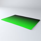 Black Lime Green Neon Nights Ombre Rug Gallery Image 3