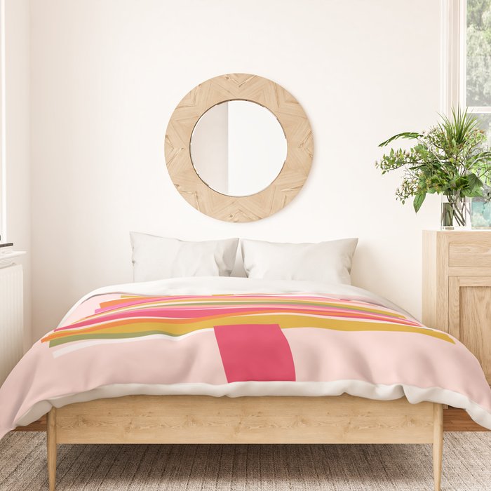 Ribbon Christmas Tree - candy Duvet Cover Gallery Image 3