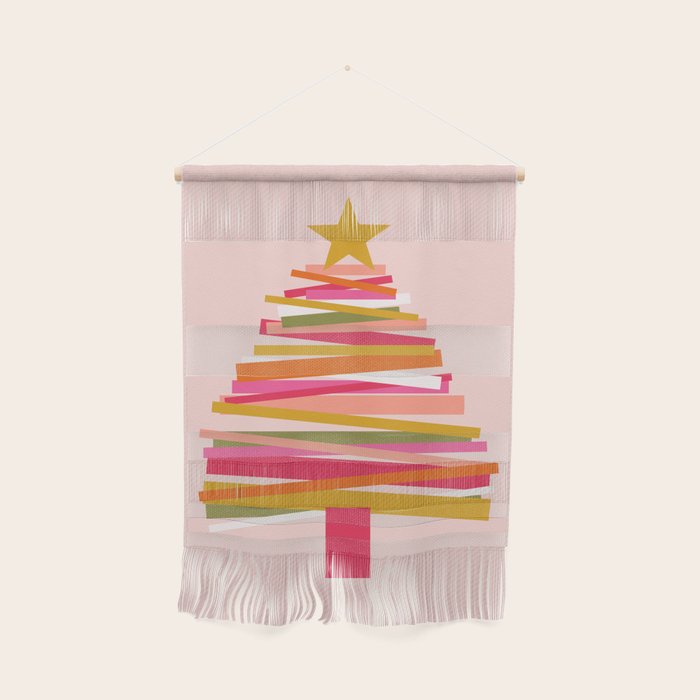 Ribbon Christmas Tree - candy Wall Hanging Gallery Image 1