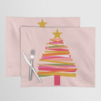 Ribbon Christmas Tree - candy Placemat Gallery Image 1