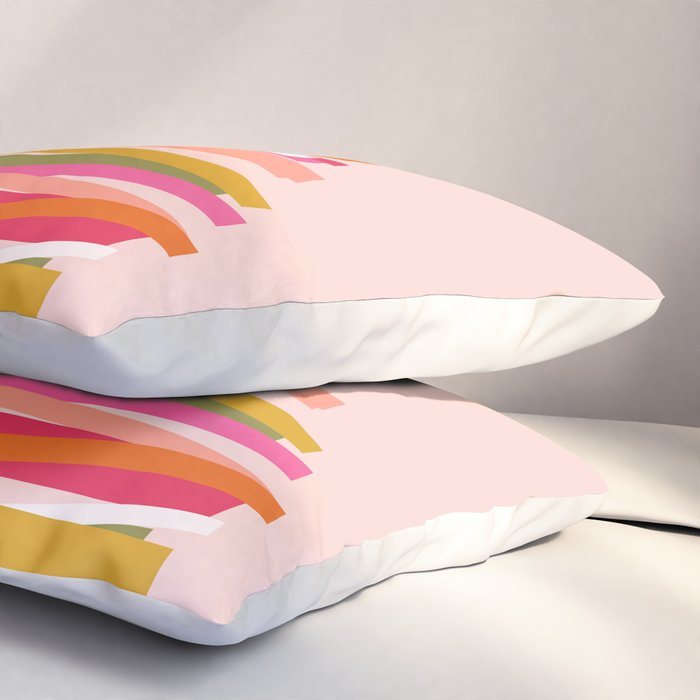 Ribbon Christmas Tree - candy Pillow Sham Gallery Image 3