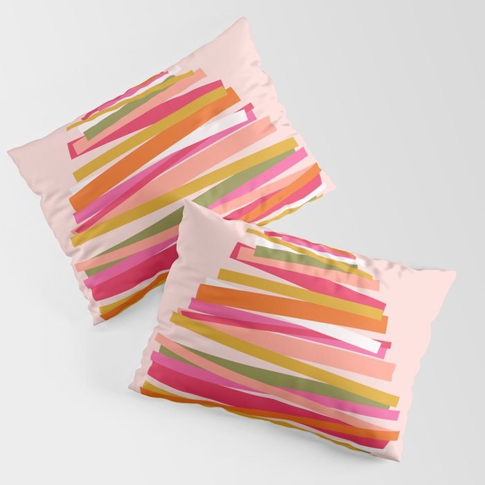 Ribbon Christmas Tree - candy Pillow Sham Gallery Image 3