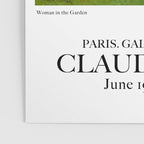Lady in the Garden by Claude Monet Poster Gallery Image 3