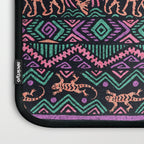 Mangatsika Mountain Stripe - Peach, Teal, Purple Laptop Sleeve Gallery Image 3