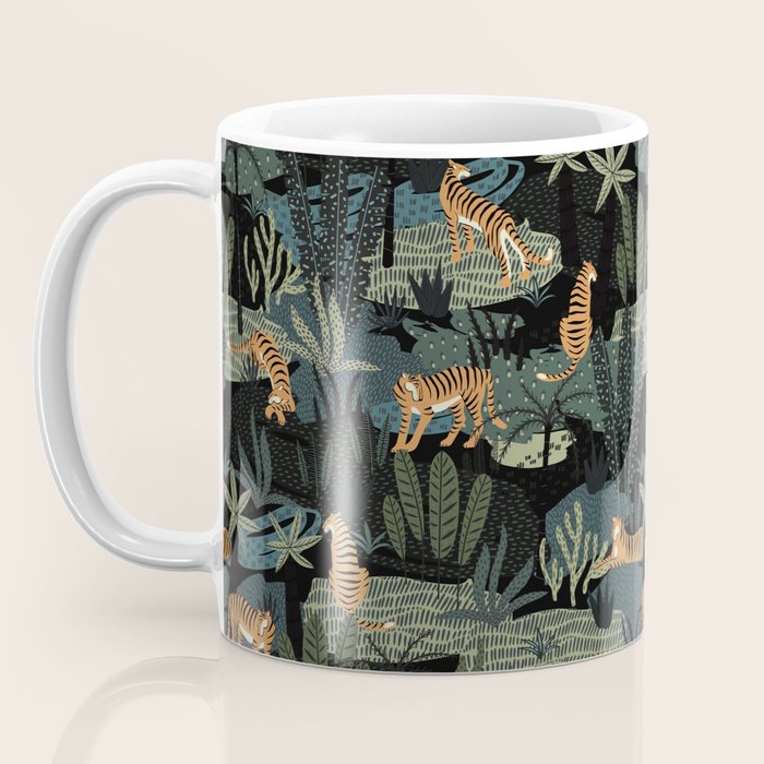 Tiger Jungle Coffee Mug Gallery Image 3