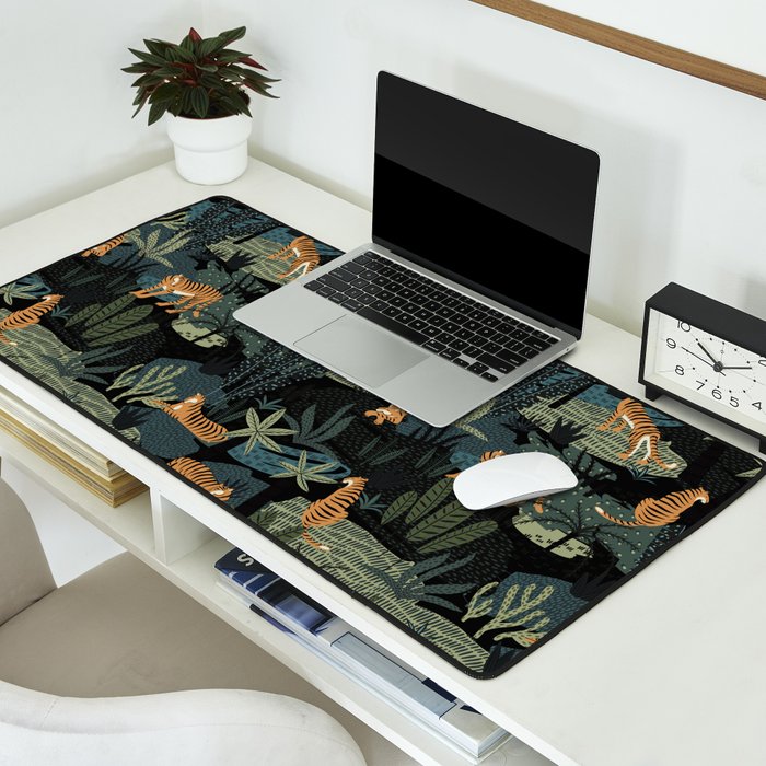 Tiger Jungle Desk Mat Gallery Image 2