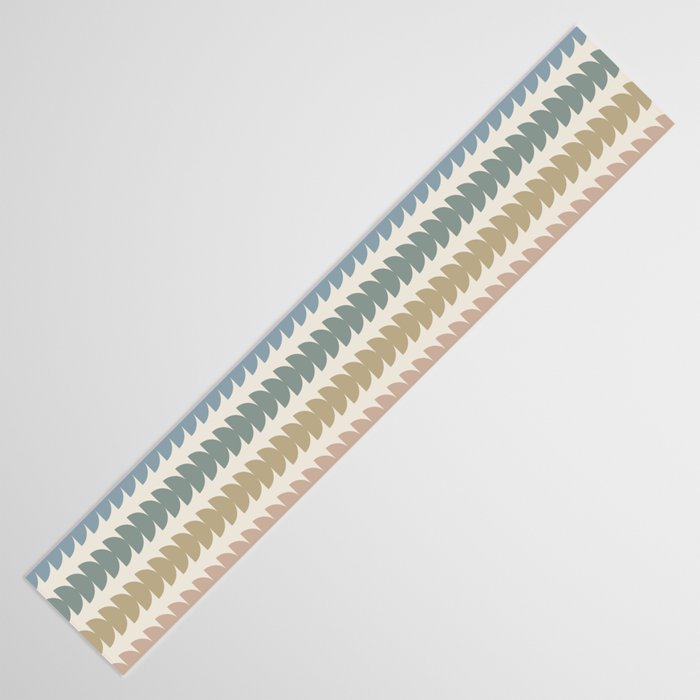 Maude Pattern- Vintage Multicolor Table Runner Gallery Image 3
