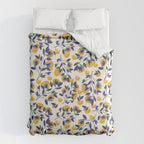 Mediterranean orange branch Comforter Gallery Image 6