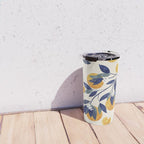 Mediterranean orange branch Travel Mug Gallery Image 4