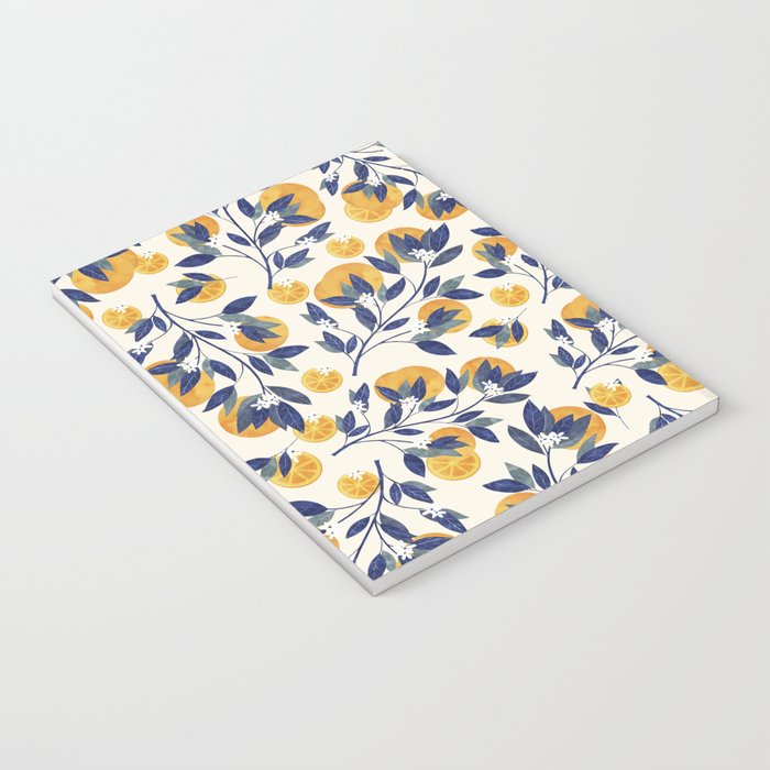 Mediterranean orange branch Notebook Gallery Image 3