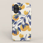 Mediterranean orange branch iPhone Case Gallery Image 1