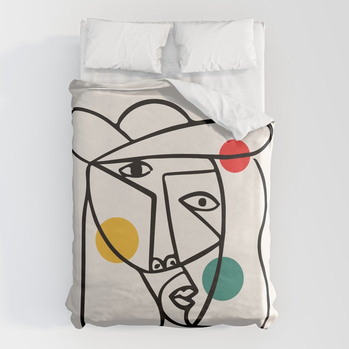 The Dream II | Pablo Picasso â Le Reve Duvet Cover Gallery Image 6