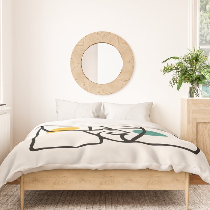 The Dream II | Pablo Picasso â Le Reve Duvet Cover Gallery Image 3