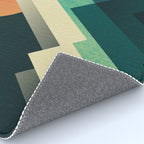 Ablaze on cold mountain Rug Gallery Image 4