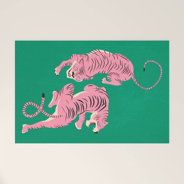 The Chase: Pink Tiger Edition Welcome Mat Gallery Image 1