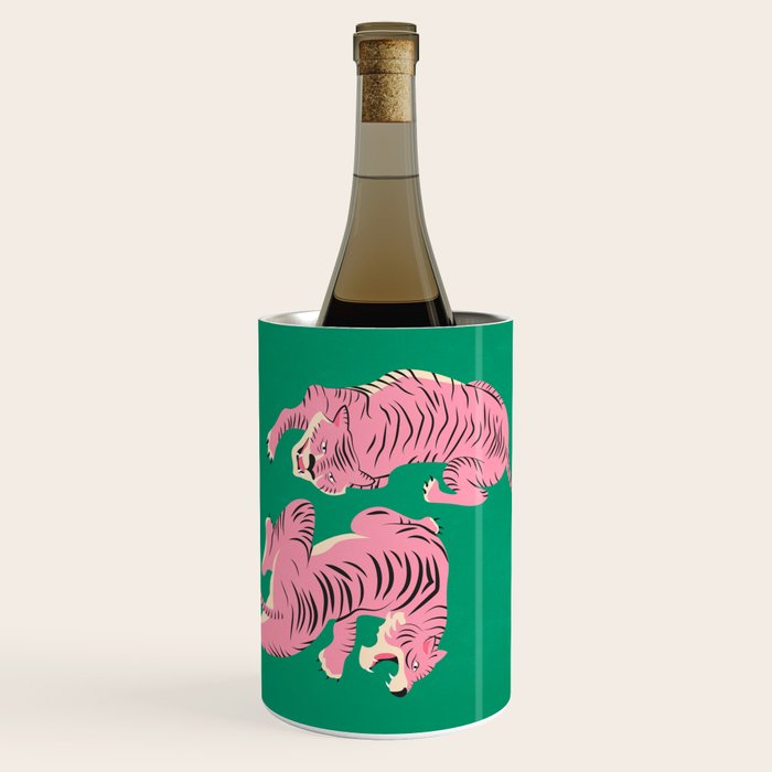 The Chase: Pink Tiger Edition Wine Chiller Gallery Image 1