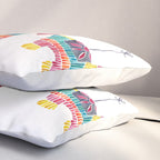 Mexican Donkey PinÌata - CMYK Palette Pillow Sham Gallery Image 3