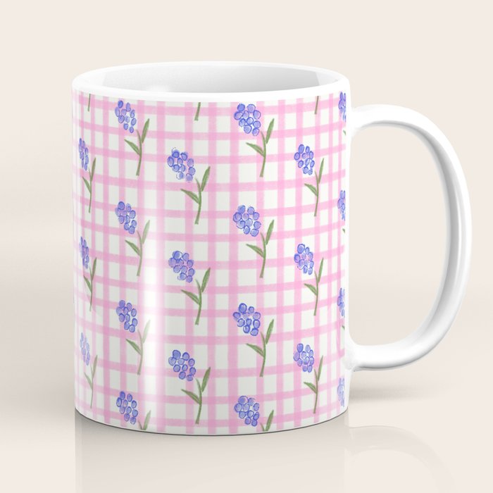 Picnic Flowers Coffee Mug Gallery Image 1