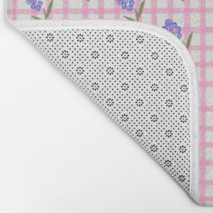 Picnic Flowers Bath Mat Gallery Image 2