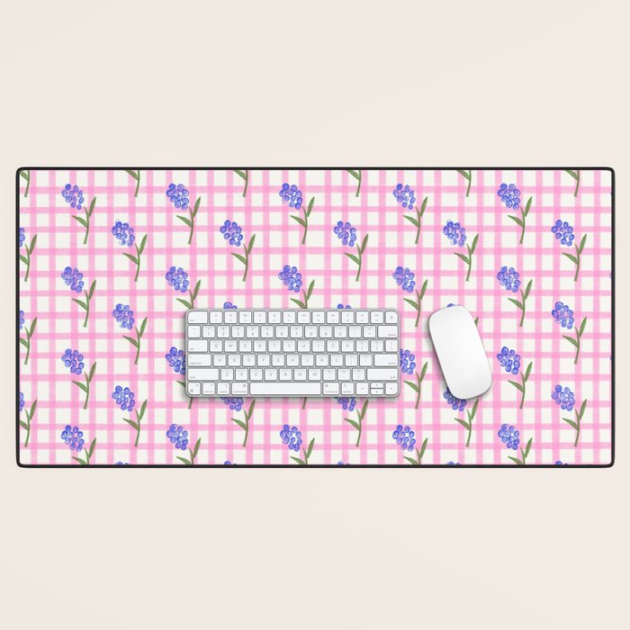 Picnic Flowers Desk Mat Gallery Image 1