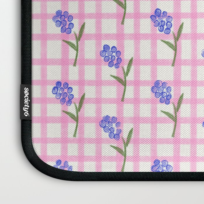 Picnic Flowers Laptop Sleeve Gallery Image 3