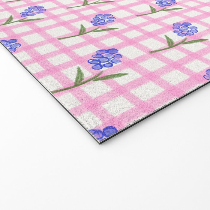 Picnic Flowers Welcome Mat Gallery Image 2