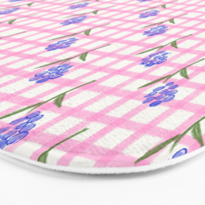 Picnic Flowers Bath Mat Gallery Image 3