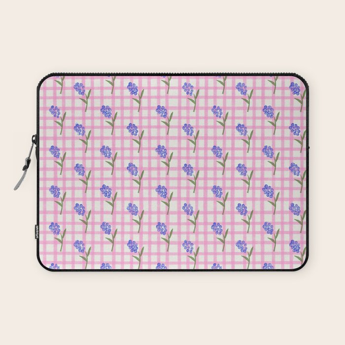 Picnic Flowers Laptop Sleeve Gallery Image 1