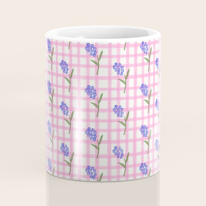 Picnic Flowers Coffee Mug Gallery Image 4