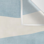 Light Blue Minimalist Artwork Wall Tapestry Gallery Image 3