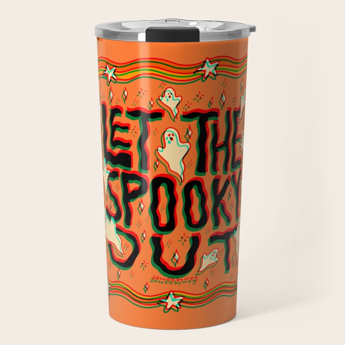 Let the Spooky Out in 3D Travel Mug Gallery Image 1