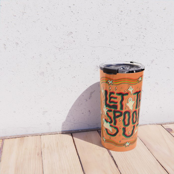 Let the Spooky Out in 3D Travel Mug Gallery Image 4