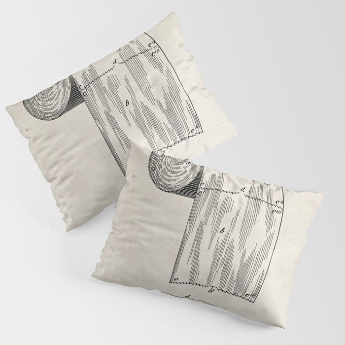 Toilet Paper Patent - Bathroom Art - Antique Pillow Sham Gallery Image 3