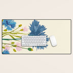Whispers in Blue Desk Mat Gallery Image 1