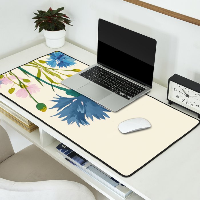 Whispers in Blue Desk Mat Gallery Image 2
