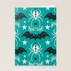 Night Creatures - Teal Stationery Card Gallery Image 2