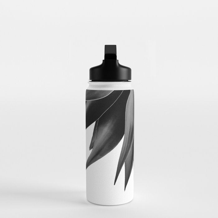 Agave fringe - noir Water Bottle Gallery Image 3