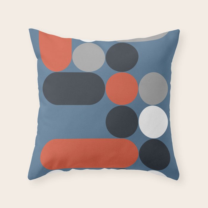 Domino 07 Throw Pillow Gallery Image 6
