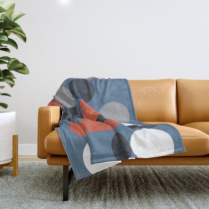 Domino 07 Throw Blanket Gallery Image 1