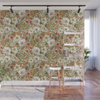 Winter flowers WP1 Wall Mural Gallery Image 1